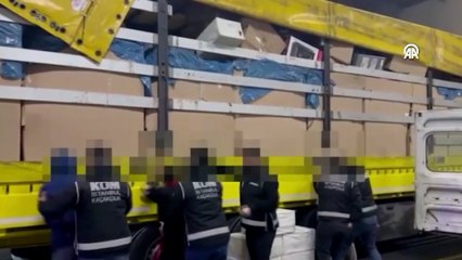 Kaçak tütün ürünleri operasyonunda 53 kişi yakalandı