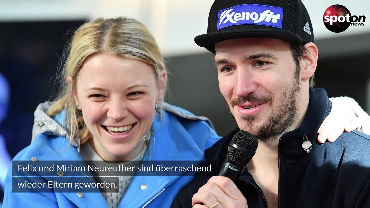 Überraschend: Felix und Miriam Neureuther sind wieder Eltern geworden