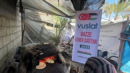 Gazze Ekmek Dağıtımı | Vuslat Derneği 2025