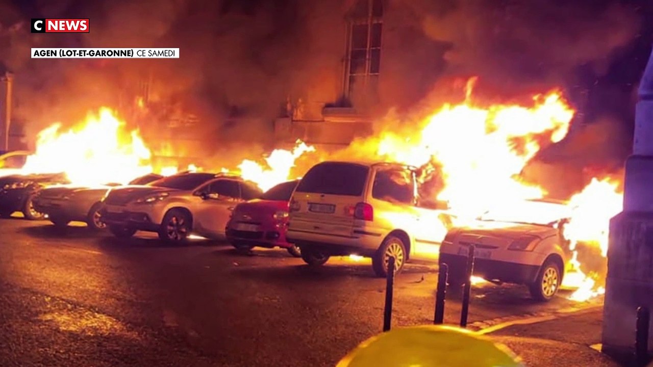 Incendies volontaires à Agen : dix véhicules détruits
