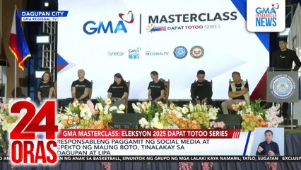 Responsableng paggamit ng social media at epekto ng maling boto, tinalakay sa Dagupan at Lipa (March 7, 2025 report) | 24 Oras