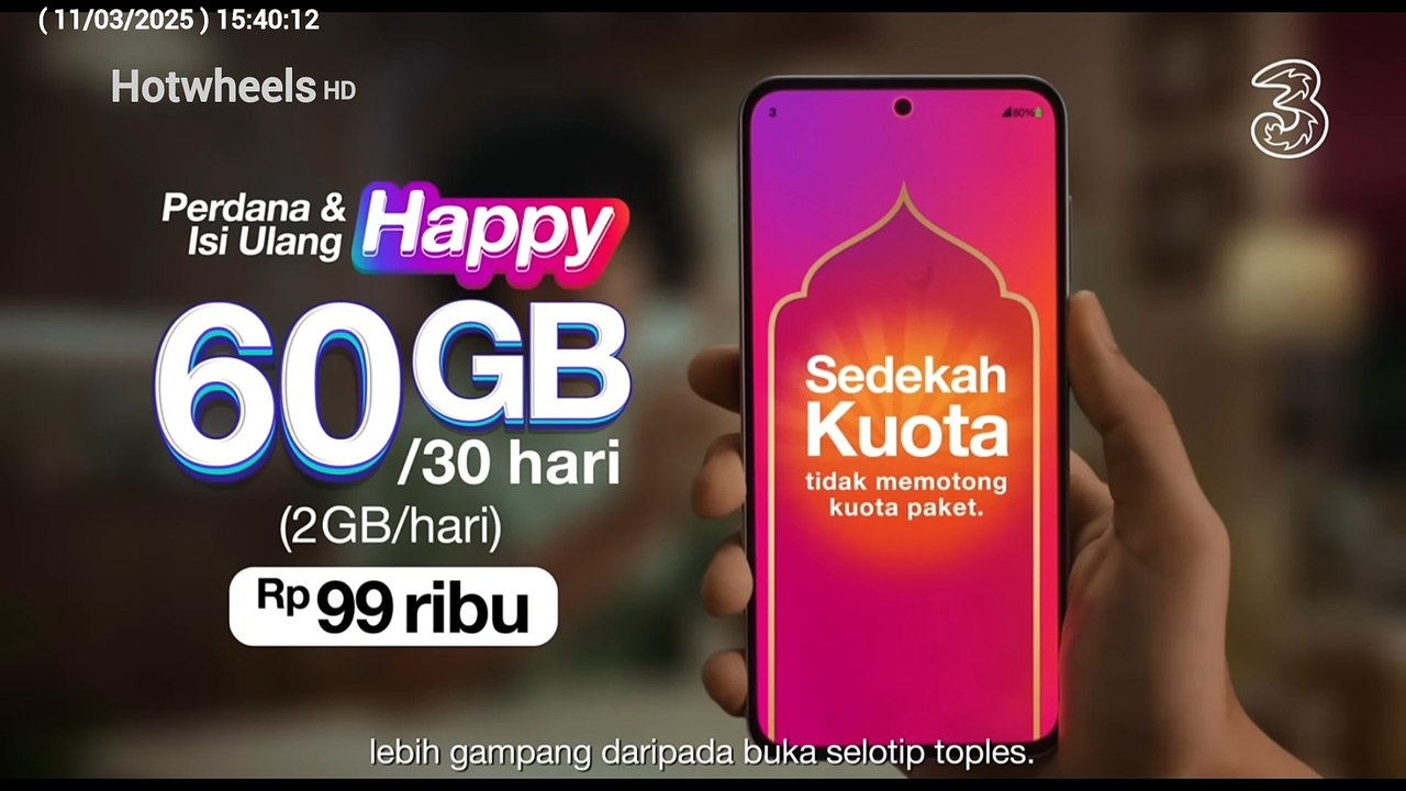 Jeda Iklan Hotwheels HD • Pada Saat Acara Ramadhan • Senin 11 Maret 2025 • [ Pukul 15:40:00 WIB ] [ 1080P 60FPS HD ]