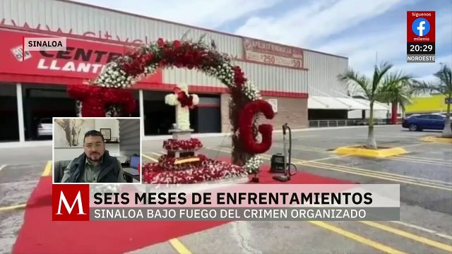 Seis meses de violencia en Sinaloa tras conflicto entre 'Los Chapitos' y 'La Mayiza'