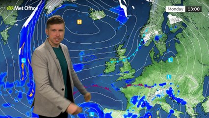 Met Office Afternoon Weather Forecast 10/03/2025 - Colder in the north