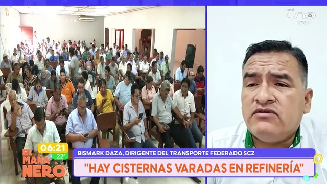 SCZ ENTREVISTA CON EL DIRIGENTE DE MICROS EN SANTA CRUZ ANUNCIAN PARO INDEFINIDO