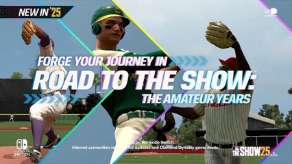 MLB The Show 25 - Nintendo Switch Gameplay Trailer
