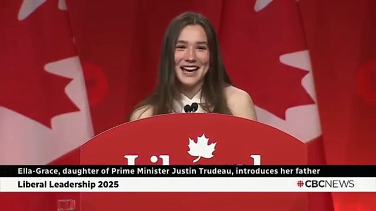 Justin Trudeau tears up during final speech as Canada’s prime minister