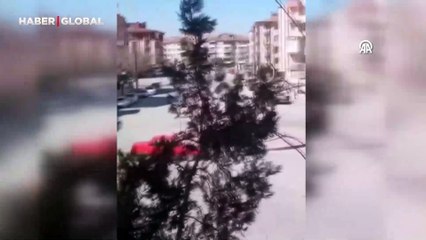 Drift atan 2 sürücüye ceza yağdı