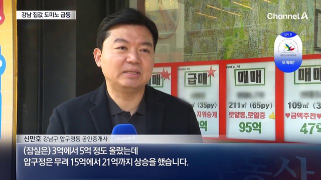 잠실 오르자 강남 더 올랐다…집값 ‘도미노 폭등’