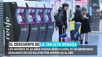 Buenas noticias de Renfe para los jubilados: la tarjeta de descuentos que te va a cambiar la vida