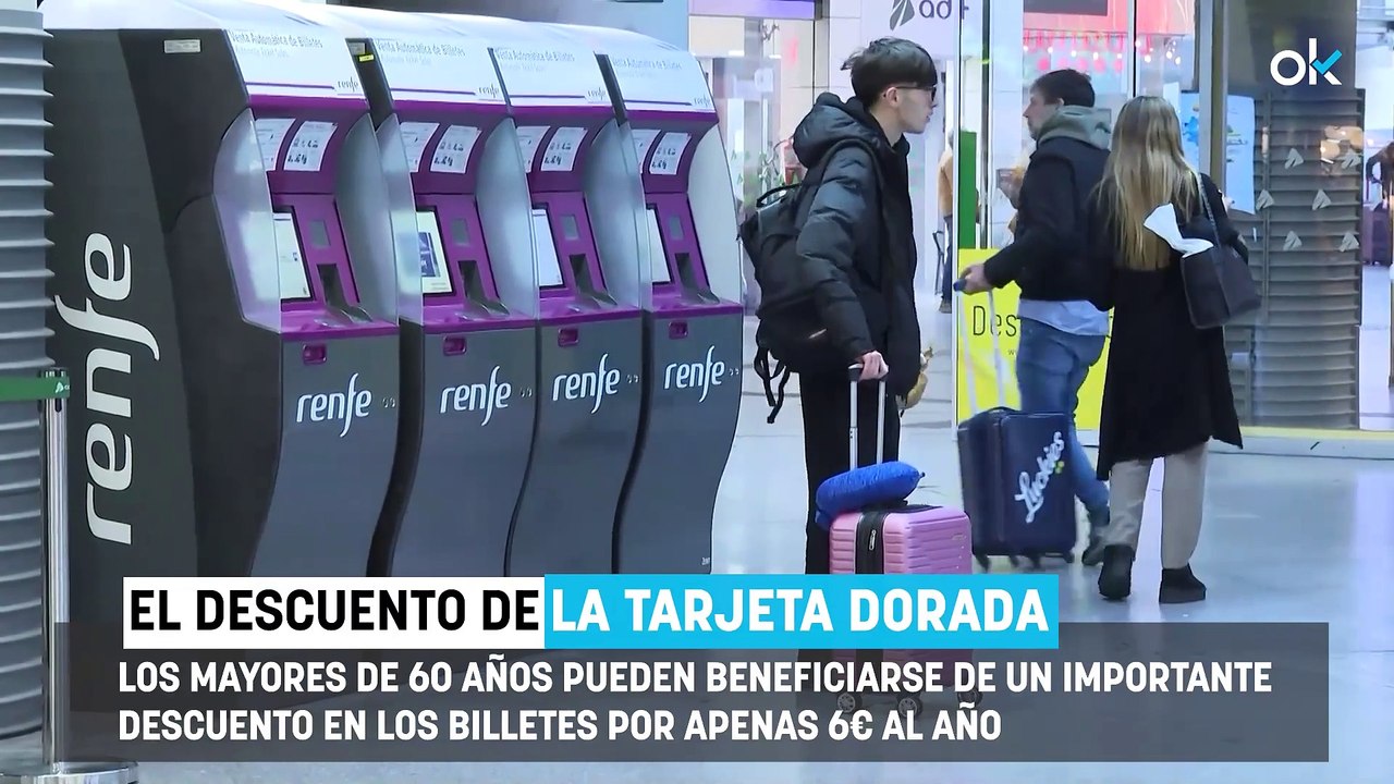 Buenas noticias de Renfe para los jubilados: la tarjeta de descuentos que te va a cambiar la vida