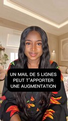 Demander une augmentation avec un mail