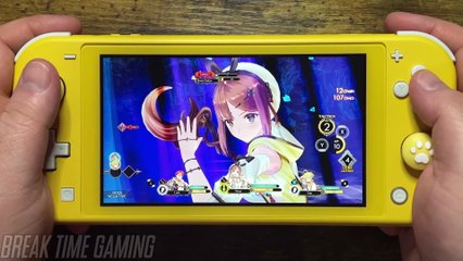 Atelier Ryza Ever Darkness and the Secret Hideout Nintendo Switch Lite Gameplay