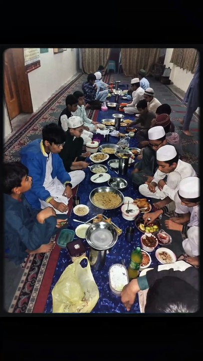 Jamia Masjdi Muhammadi, Bait ur Rehman, Jan Muhammad - First Iftar Party - Namaz Competition 2025 - Tiflistan