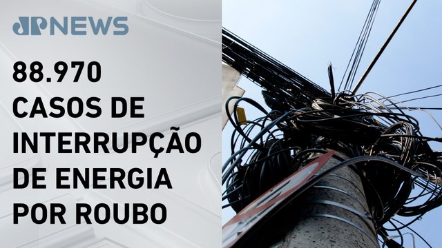 Furtos de cabos gera prejuízo superior a R$ 26 milhões