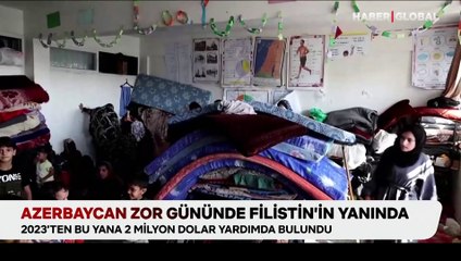 Azerbaycan zor gününde Filistin'in yanında