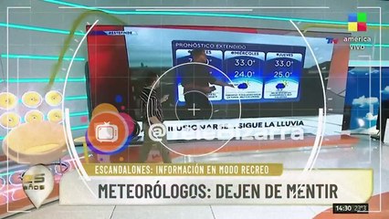 Rodrigo Lussich criticó e ironizó: "Haga justicia, mate un meteorólogo"