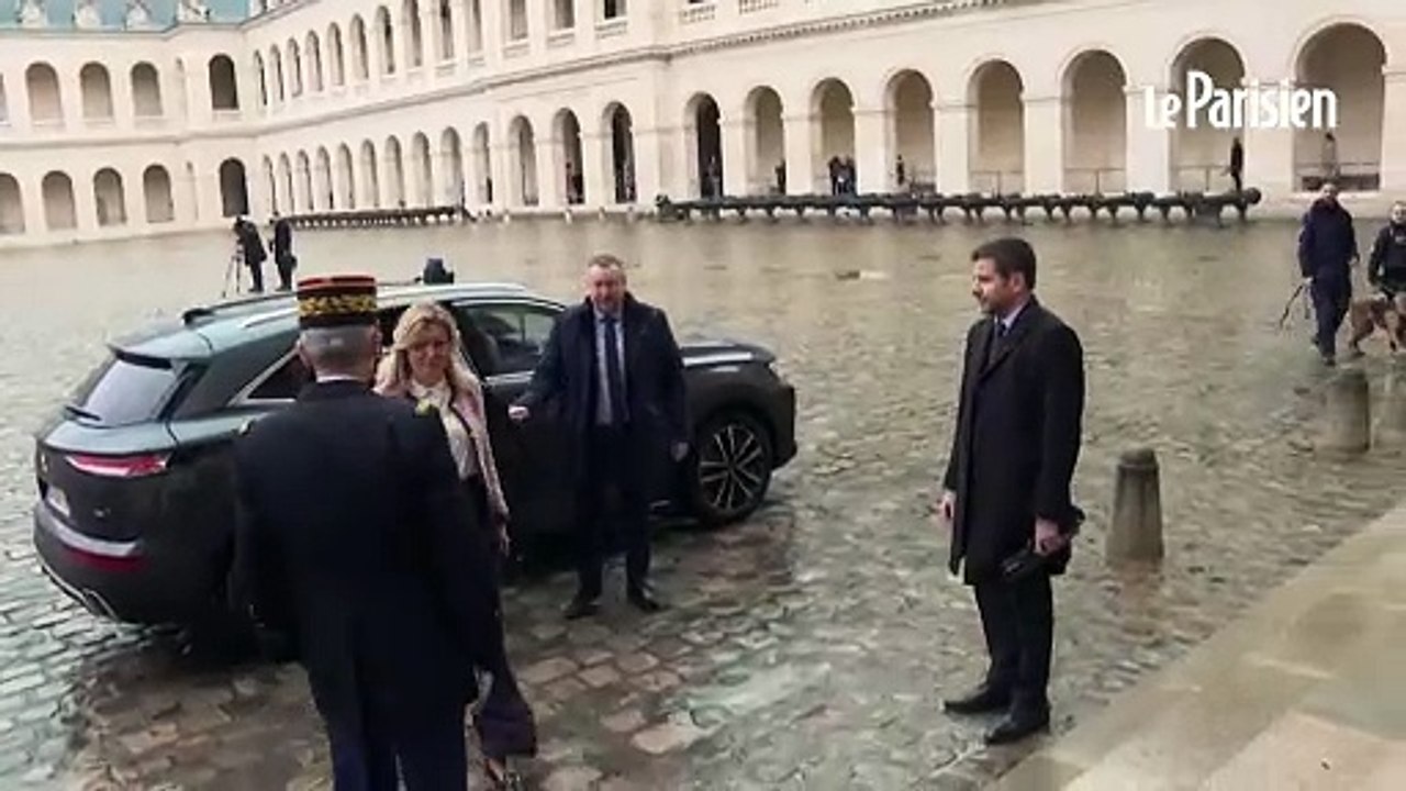 Les obsèques de Jean-Louis Debré célébrées aux Invalides