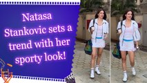 Natasa Stankovic spotted outside the gym in a cool and comfortable look!