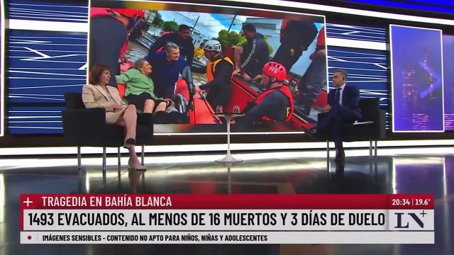 Patricia Bullrich prometió un nuevo sistema de alerta tras el trágico temporal en Bahía Blanca