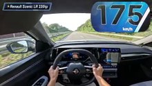 220HP Renault Scenic Electric (2025) -- 0-100 Top Speed on Autobahn