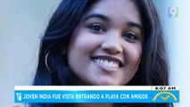 Joven india fue vista entrando a la playa con amigos | El Despertador
