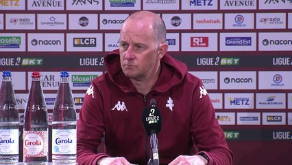 Metz - Annecy, la réaction de Stéphane Le Mignan