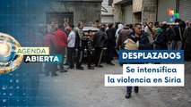 Agenda Abierta 10-03:  Miles de desplazados en Siria por la guerra