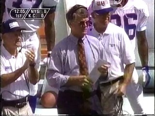NFL 1995 - Giants  @  Chiefs - Week 2