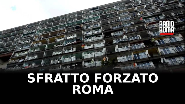 Roma, finanziere sfrattato nonostante il blocco