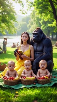 The three children are picking up the bingo and throwing it up and down, and throwing it in front of me. My job.