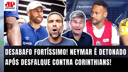 "QUEREM OUVIR A REAL??? O NEYMAR HOJE É UMA..." OLHA como foi DETONADO o craque após POLÊMICA!