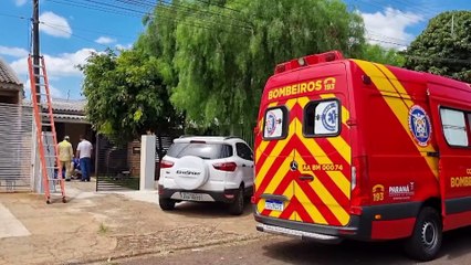 Trabalhador fica ferido ao cair de escada em residência no Santa Cruz