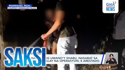 P2M halaga ng umano'y shabu, nasabat sa magkakahiwalay na operasyon; 8 arestado | Saksi