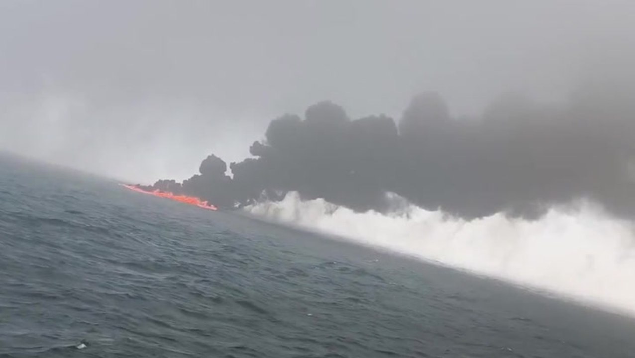 Casualties brought ashore after North Sea crash between oil tanker and cargo ship