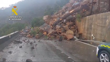 Corte total de la A-397 que conecta Ronda con San Pedro Alcántara.