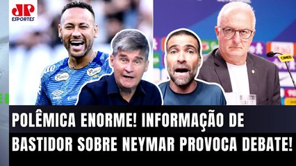 ABSURDO??? "Cara, A INFORMAÇÃO que SAIU HOJE é que o NEYMAR..." POLÊMICA sobre Santos e Seleção!