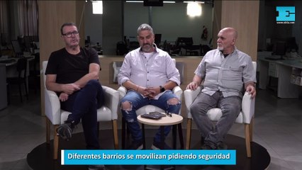 Diferentes barrios se movilizan pidiendo seguridad