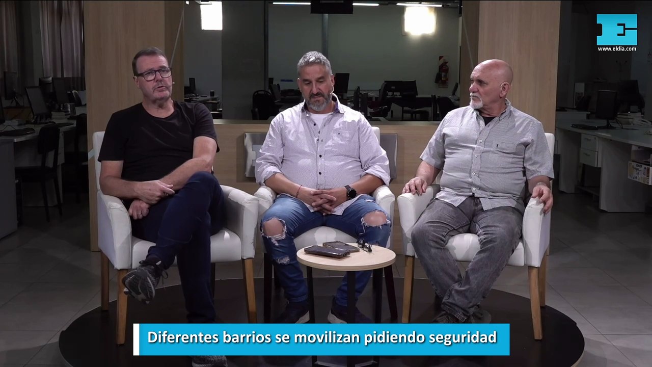 Diferentes barrios se movilizan pidiendo seguridad