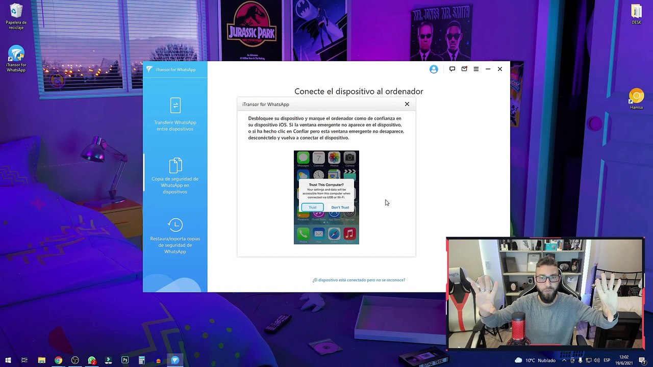 ✅ Cómo hacer COPIA DE SEGURIDAD de WHATSAPP en ANDROID/IPHONE (SUPER FACIL) -Pasar a la PC- [2021]