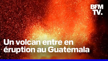 Guatemala: près de 1.000 personnes évacuées après l'éruption d'un volcan