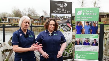 Pure Leisure Group donate cheque for £100,000 to St John's Hospice