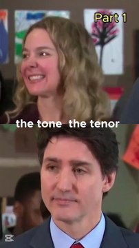 Trudeau Describes Call with Trump on Tariffs as 'Colourful' & 'Substantive' #trump #trudeau Part 1