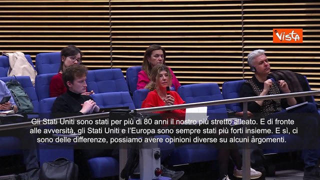 Von der Leyen: Gli Usa sono il nostro pi? stretto alleato da pi? di 80 anni