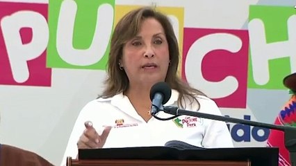 Dina Boluarte acusa a la prensa de hacerle bullying: "Nosotros nos reímos, no tenemos rabo de paja"
