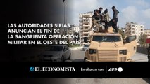 Las autoridades sirias anuncian el fin de la sangrienta operación militar en el oeste del país