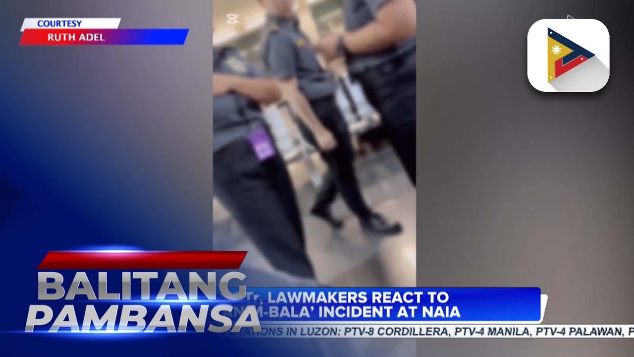 DOTr, lawmakers react to ‘tanim-bala’ incident at NAIA