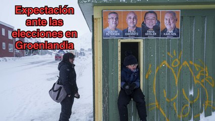 Gran expectativa ante las elecciones en Groenlandia