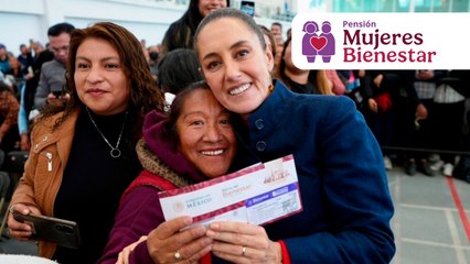 Claudia Sheinbaum amplía la Pensión Mujer Bienestar a mujeres de 60 a 64 años en 2025