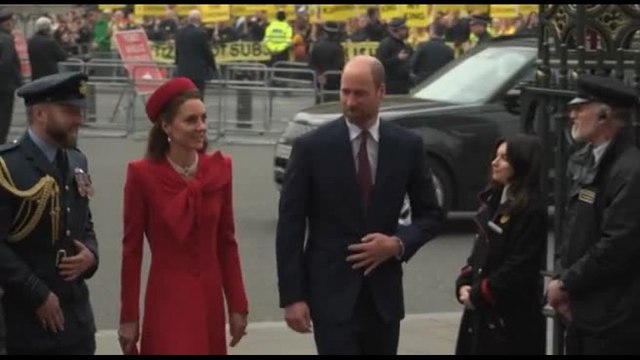 Carlo e Kate alle celebrazioni del Commonwealth Day a Westminster